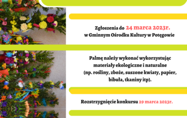 Konkurs na "Najpiękniejszą Palmę Wielkanocną 2023" 1