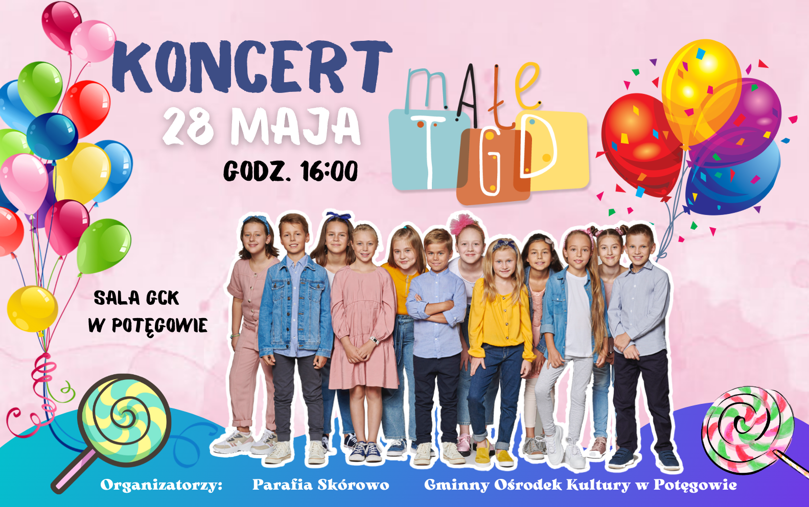Koncert zespoły Małe TGD