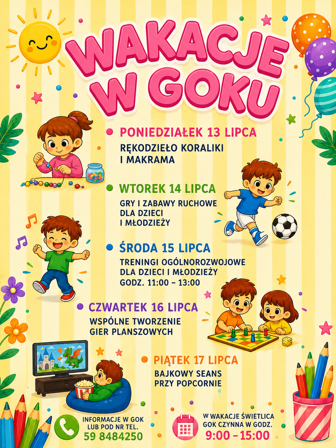 Plakat 13-17 Lipca